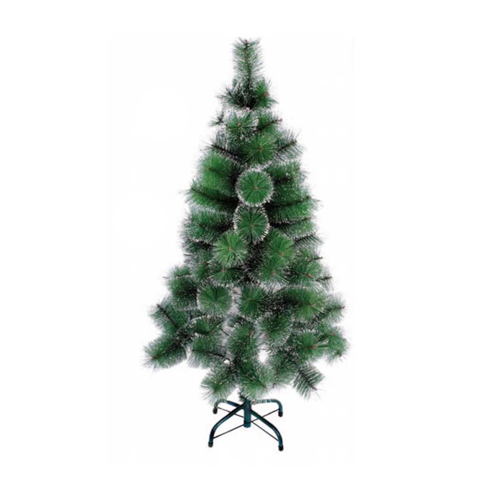Árvore de Natal Luxo Turquesa Neve 90 Galhos 120cm 1und