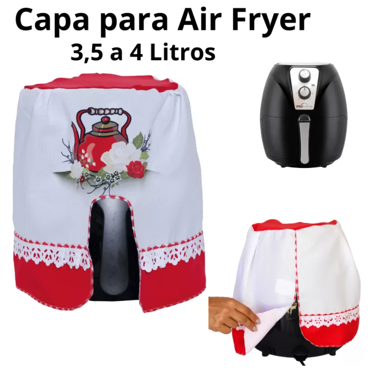 Capa Protetoura Cobre Para Fritadeira De Air Fryer