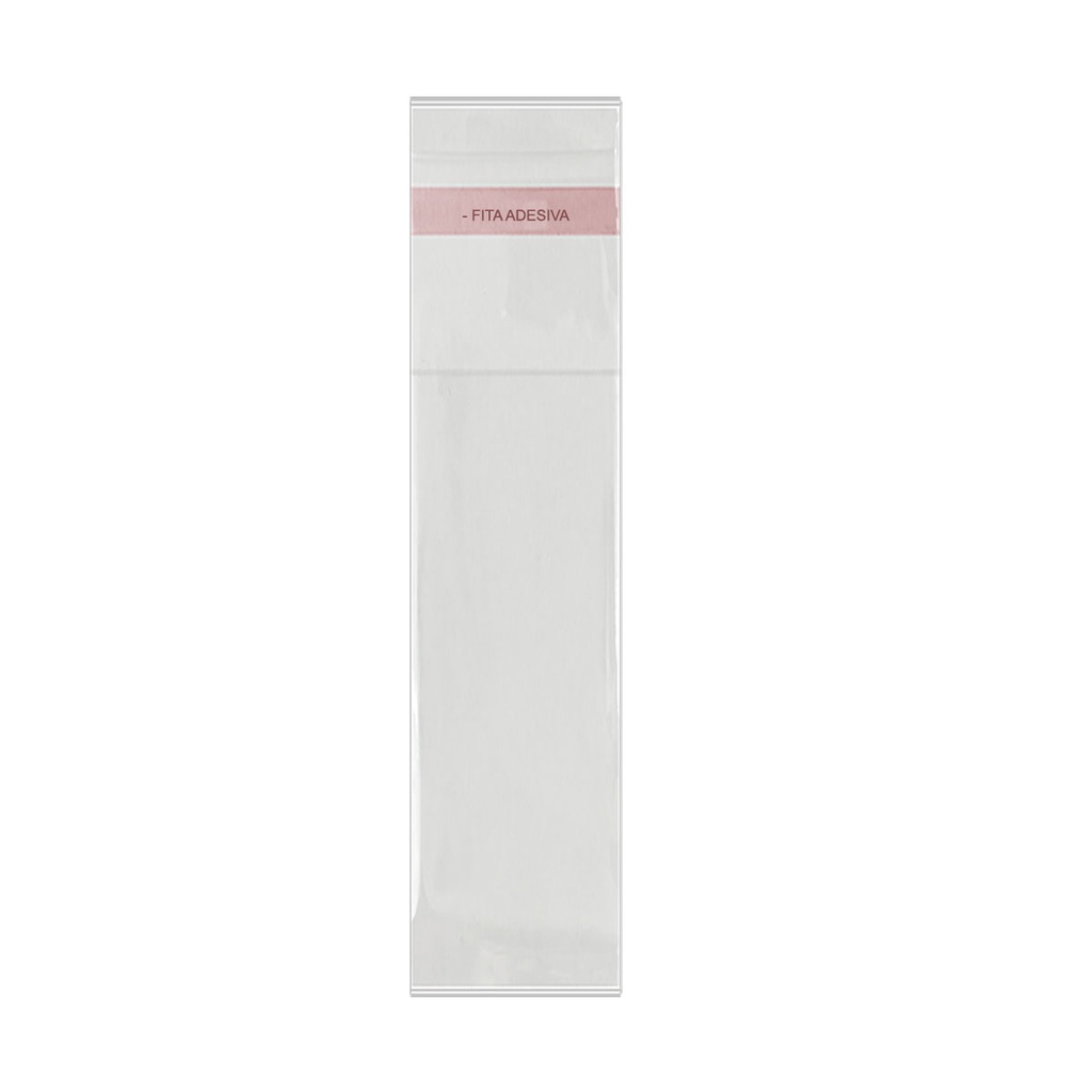 Saquinho Saco Adesivado Transparente 6×25 Pct 100