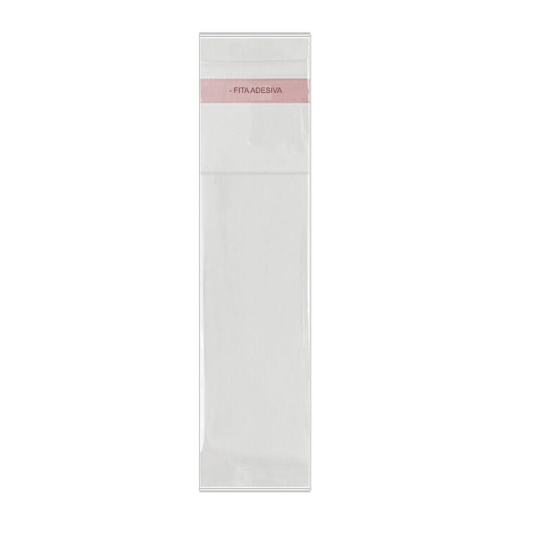 Saquinho Saco Adesivado Transparente 6×30 Pct