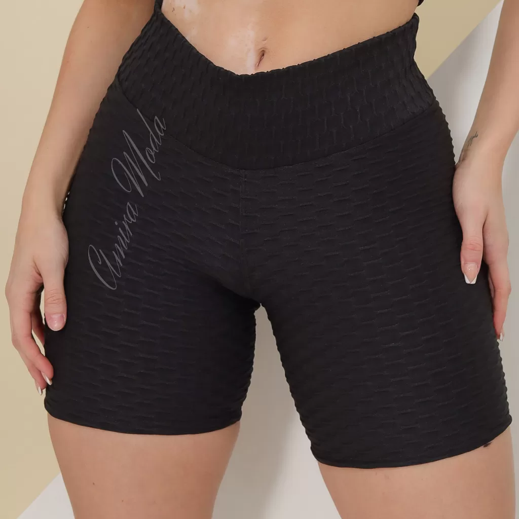 Short Feminino Bolha Academia Fitness