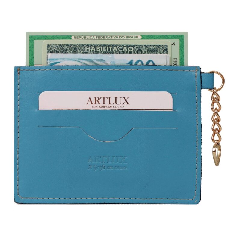 Porta Documentos Feminino em Couro Artlux 3013
