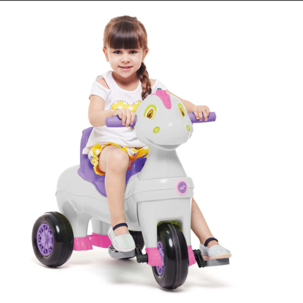 Carrinho de Passeio Triciclo Infantil Passeio Didi