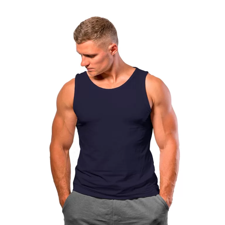 Camiseta Regata Masculina Básica Musculação Aca
