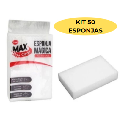 Kit Esponja Mágica Melamina Bucha Tira Mancha Des