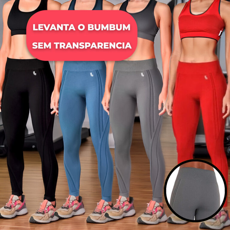 Calça Legging Lupo Sport Feminina Fitness Academi