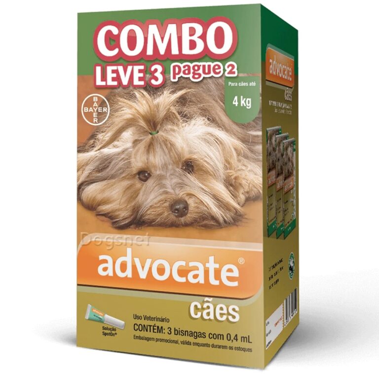 Antiparasitário para Pulga Elanco Advocate Cães 