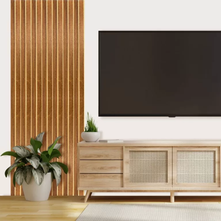 20 Revestimento Painel De Parede Ripado Decorativo