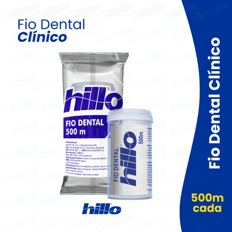 Fio Dental 500 metros Hillo Econômico Uso Diário