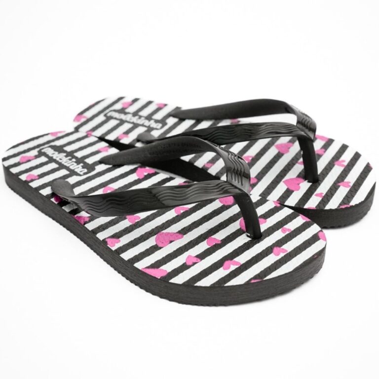 Chinelo Infantil Molekinha Coração Menina –