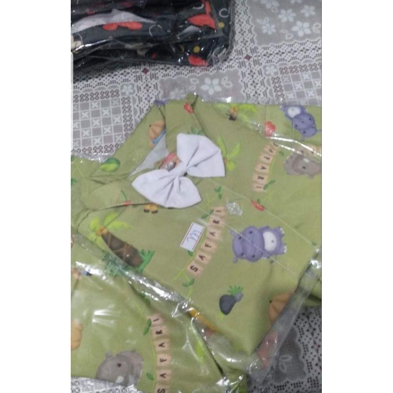 camisa social safari tam 2.3 anos