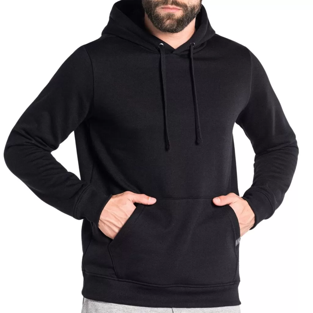 Blusa Moletom Canguru SVK Algodão Confortavel Capuz Sem estampa Dia a Dia 10810017