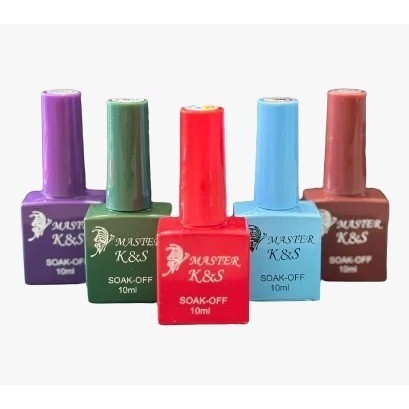 Esmaltes Em Gel Quadrado KES Nail Decoração Unha