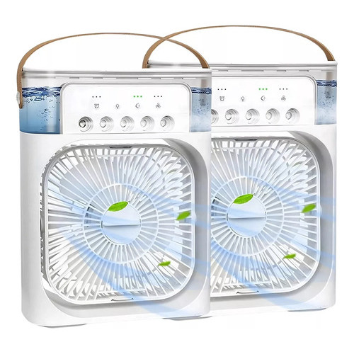Kit Com 02 Climatizador Ventilador Umidificador Po