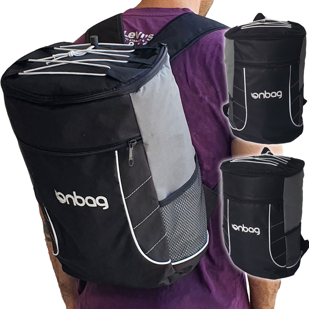 Mochila Térmica Grande 25L para Cerveja, Cooler e Marmita com Forro PVC Impermeável, Ideal para Prai