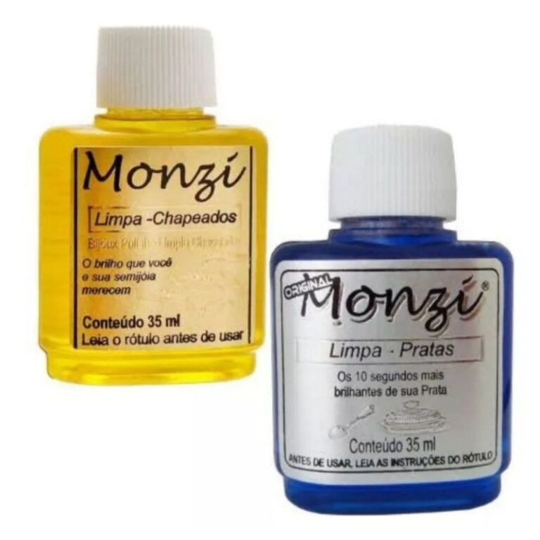 Kit Limpa Prata + Limpa Chapeados Monzi Original