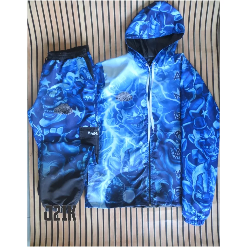 Agasalho Unissex Império Mandrake Cria de Quebrada Favela Jaqueta+Calça Cod 21