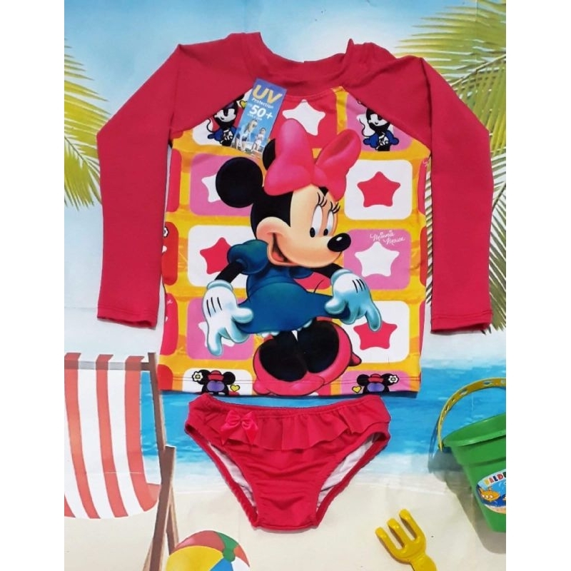 conjunto térmico praia e piscina minie tam 4 anos e 6 anos