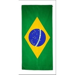 Toalha do brasil bandeira brasileira