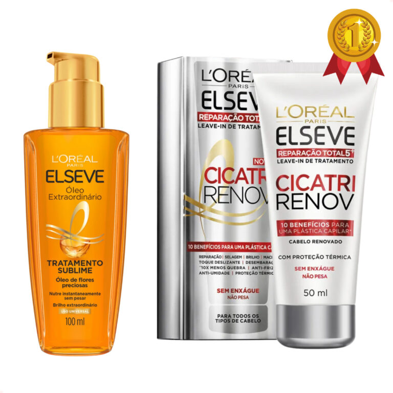 Kit Oleo Extraordinario Elseve 100ml  + Leave in C