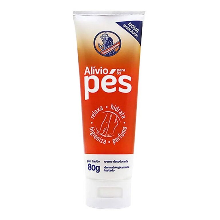 Creme Para os Pés Minancora Relaxa, Hidratata, Pe