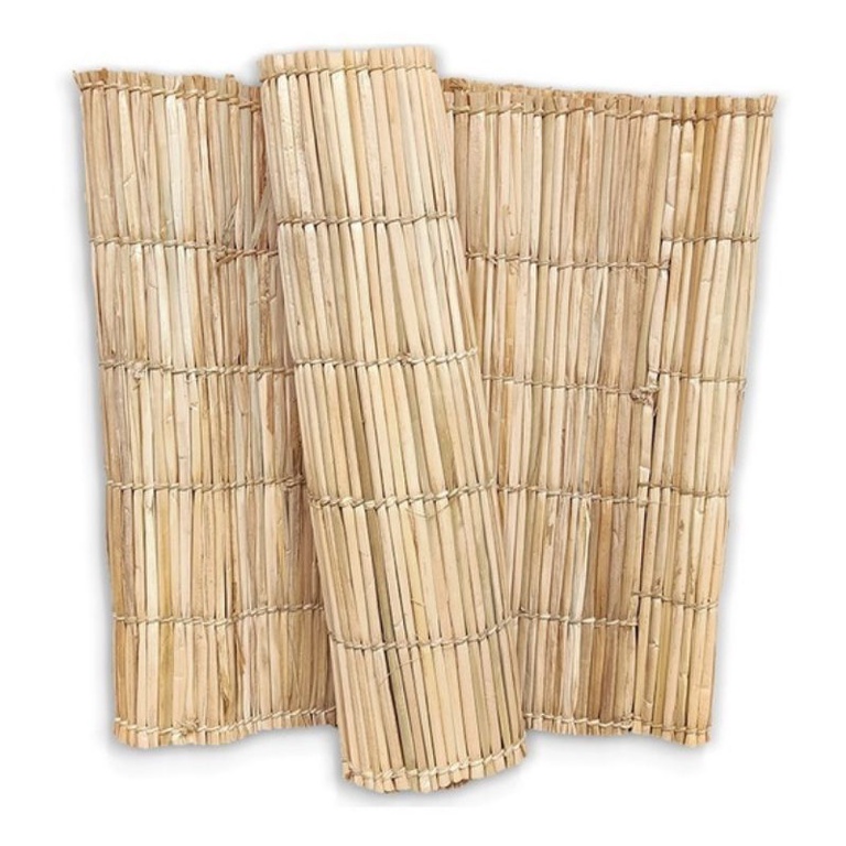 esteira de palha de taboa grossa. 3,00×1,00. 