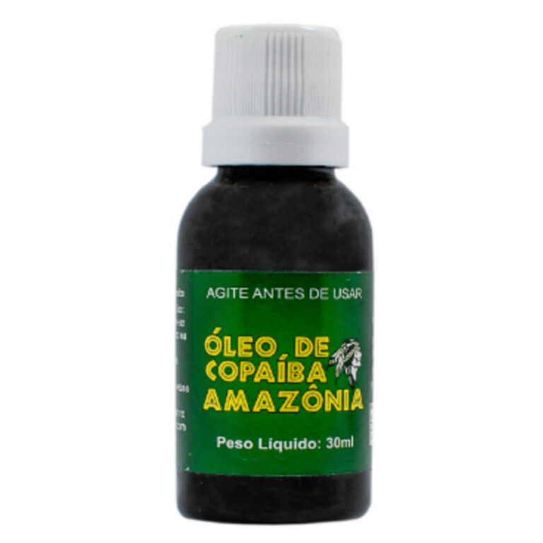 Óleo De Copaíba Da Amazônia 100% Natural 30ml u
