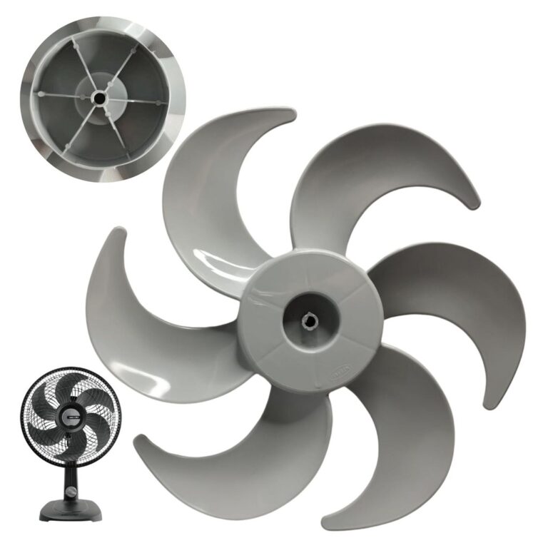 Hélice De Ventilador Para Mallory 30cm Cor Cinza 