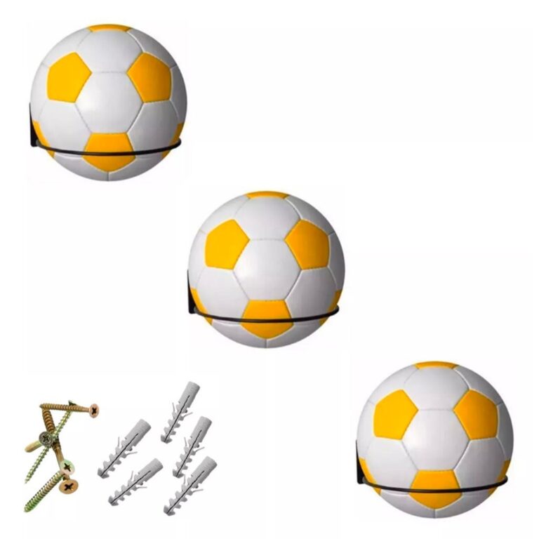 3 Suportes para Bola de Futebol, Vôlei e Basquete