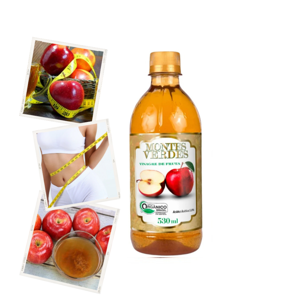 Vinagre De Maçã ORGANICO Montes Verdes 530ML – Acidez 5%