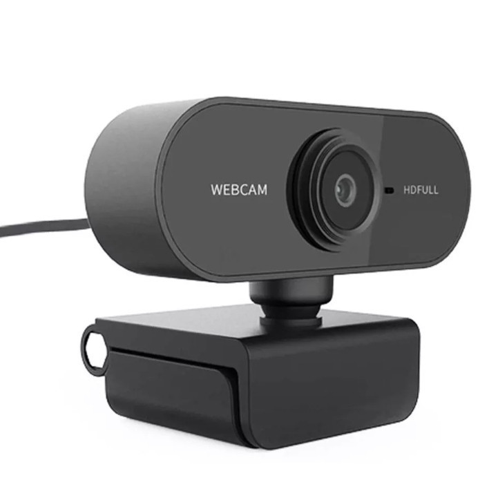 Webcam Full HD 1080x1920p 2MP USB Plug Play Microf