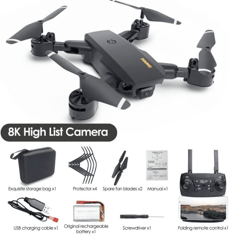 Drone profissional S191 Pro Voo Dual Câmera HD Fo