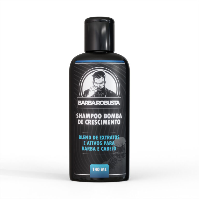 Shampoo Bomba de Crescimento Barba Robusta Fortale