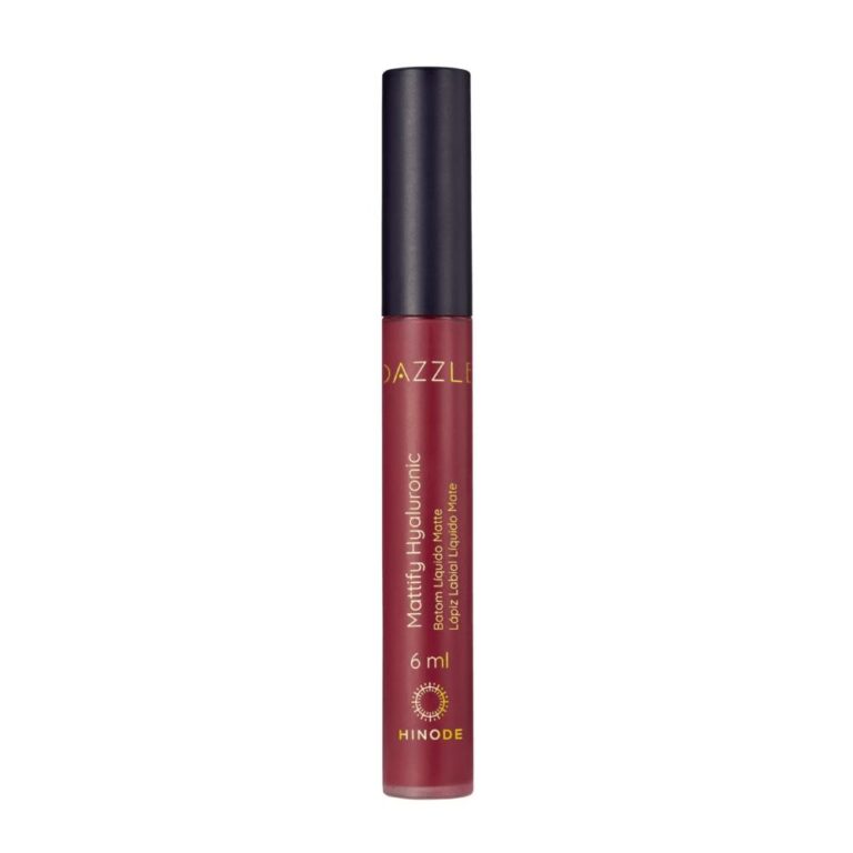 Batom Líquido Matte Mattify Dazzle 6ml Bordô Hin