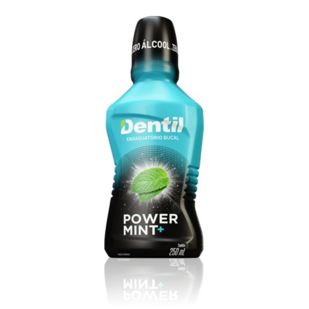 Enxaguante Bucal Dentil Power Mint 250ml – Frescor Duradouro