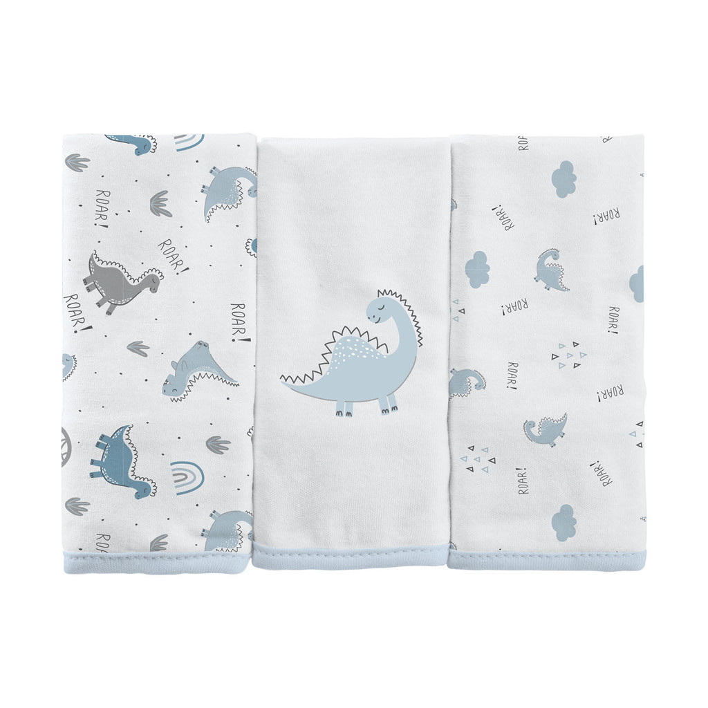 Toalha de Boca Bebê com 3 Unidades Bublim