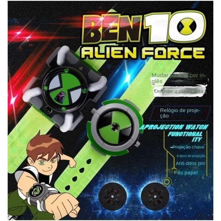 Relogio infantil com projeção BEN  10