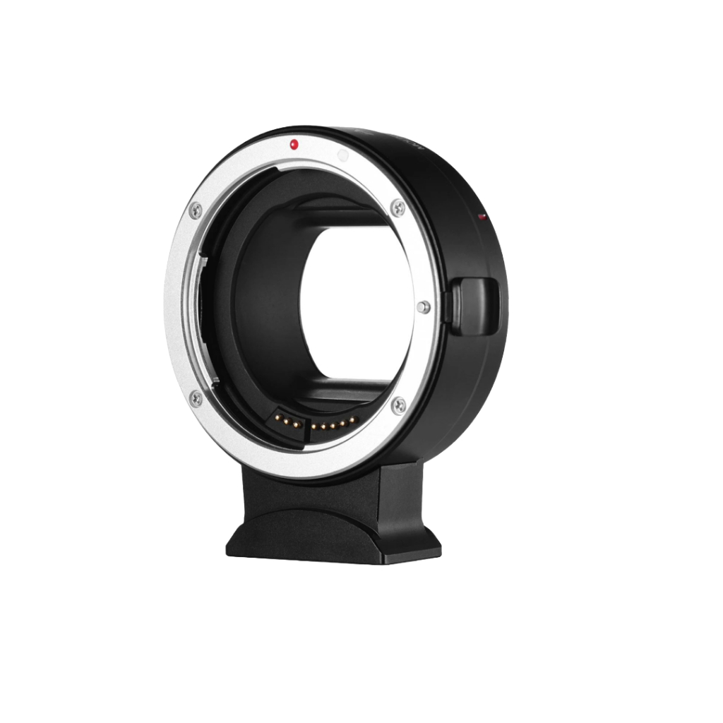 Adaptador Canon R RF Lentes EF/EF-S Andoer Auto Foco Compatível com EOS R, RP, R3, R5, R6, R6 II, R7