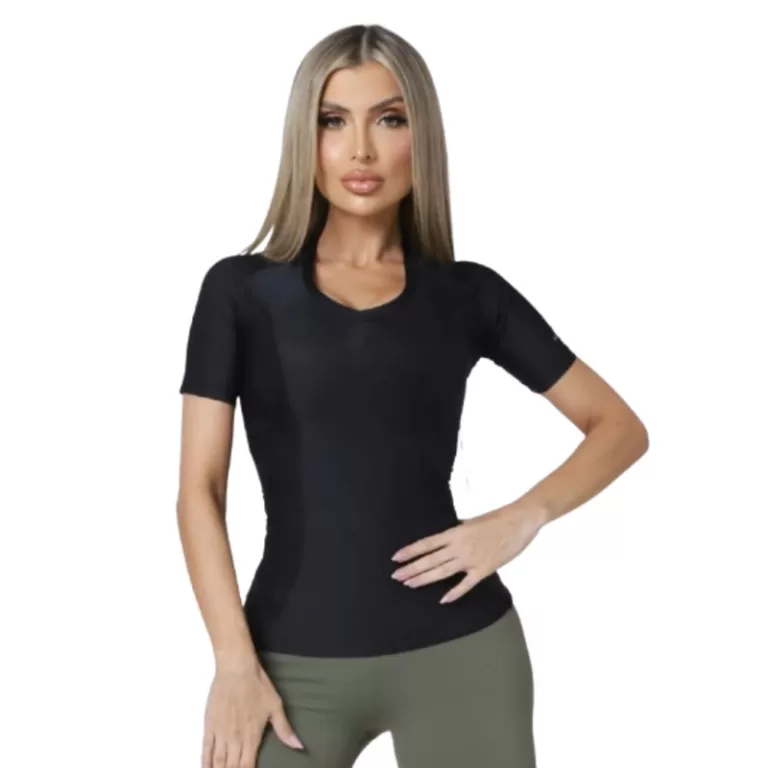 Camisa Postura 2.0 Pullover – Feminino Preto