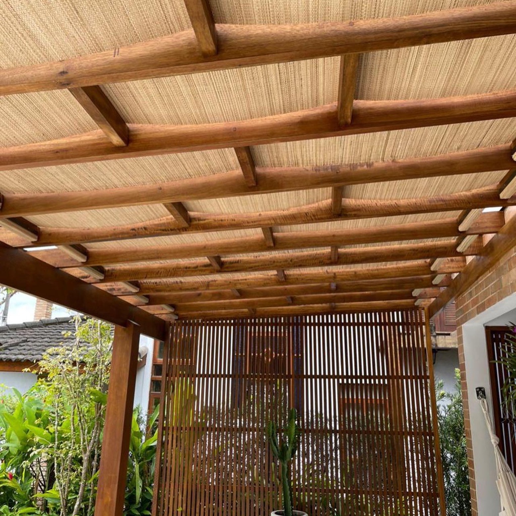 10mt Lineares De Esteira De Junco Forro, Pergolado, Gazebo 6m²
