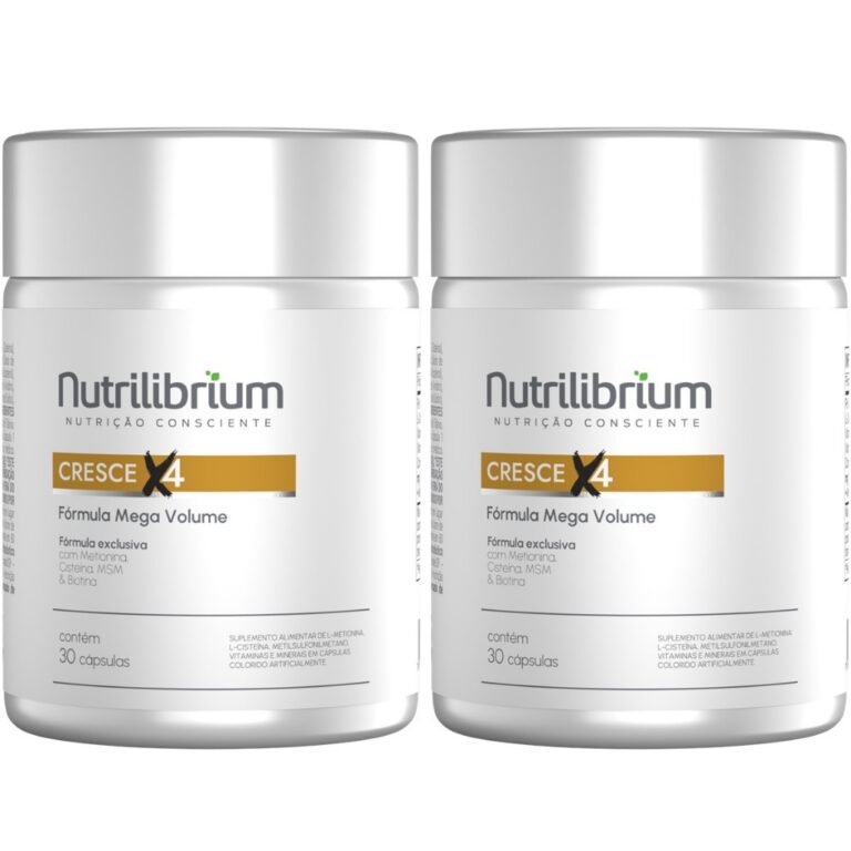 Kit 2x Cresce X4 Total 60 Cápsulas – 2 Mese