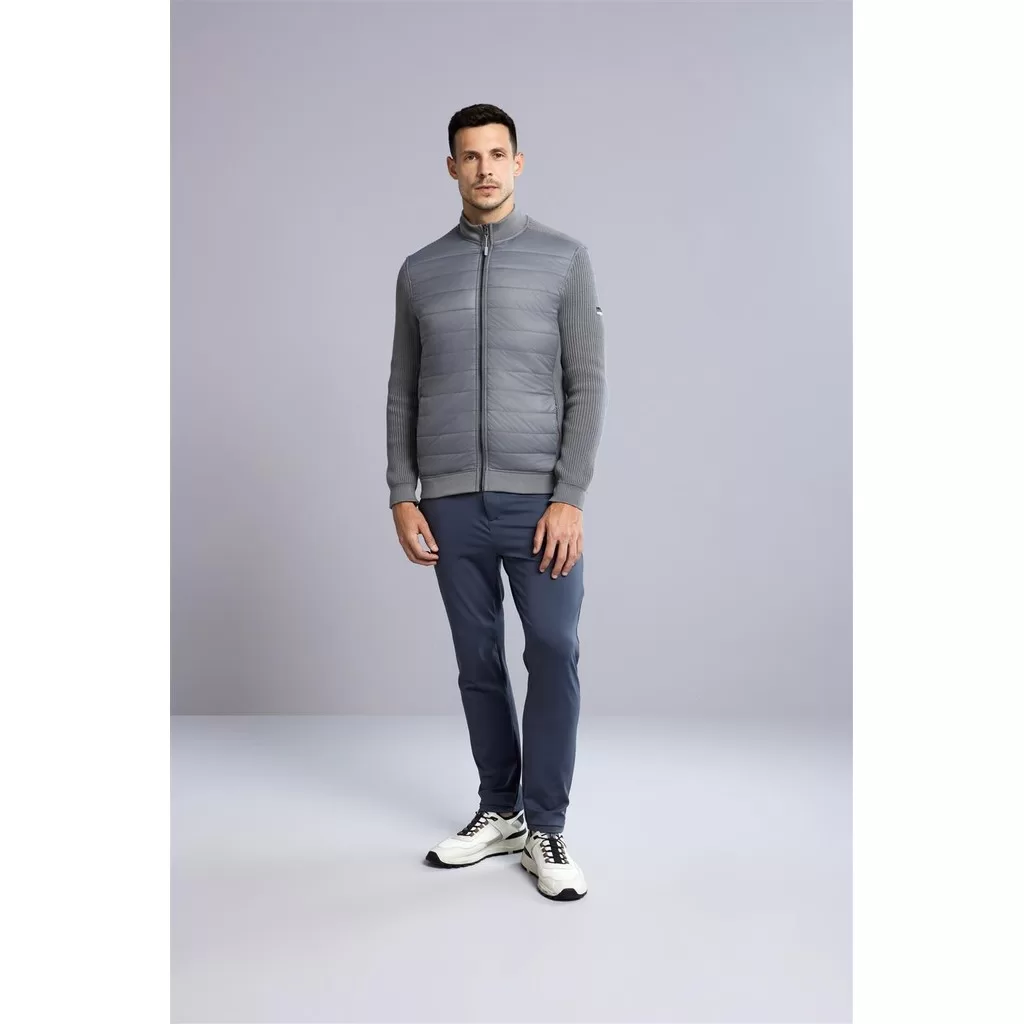 Jaqueta Puffer – Cinza Grafite