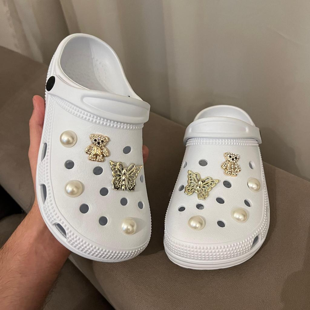 Sandália Babuche Nuvem Luxo com Enfeites Personalizados Leve Confortável