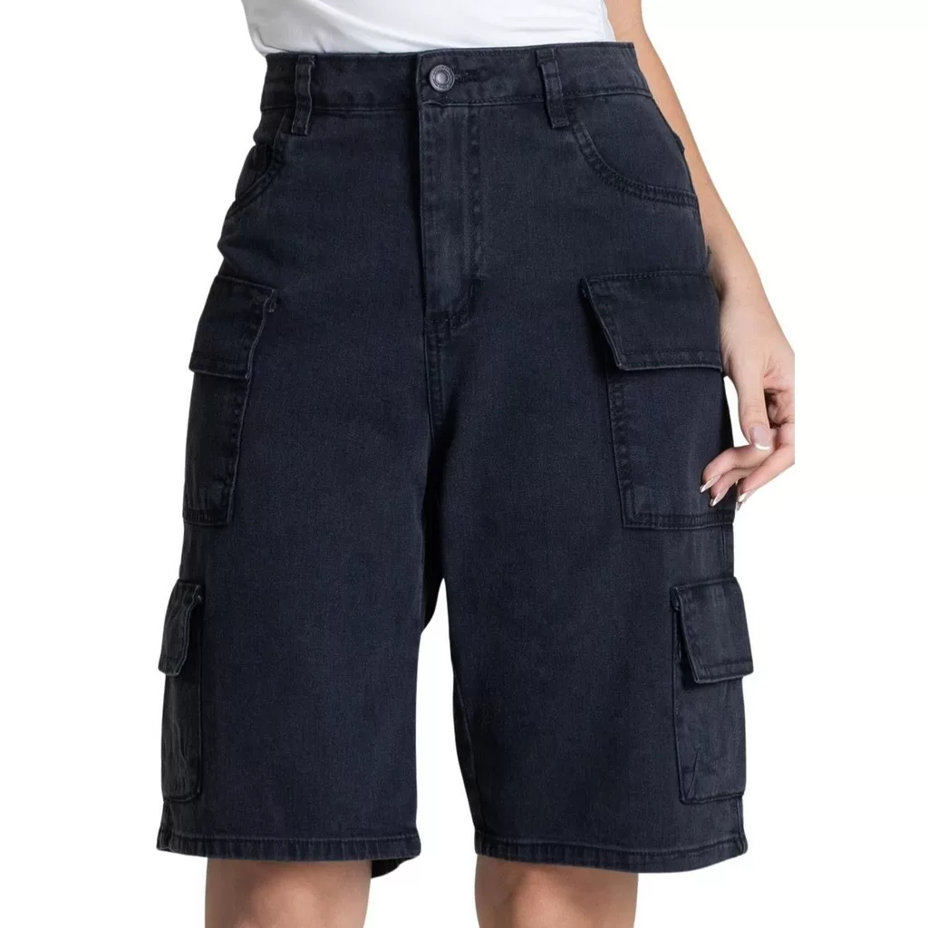Bermuda Jeans Sawary Cargo – 278366