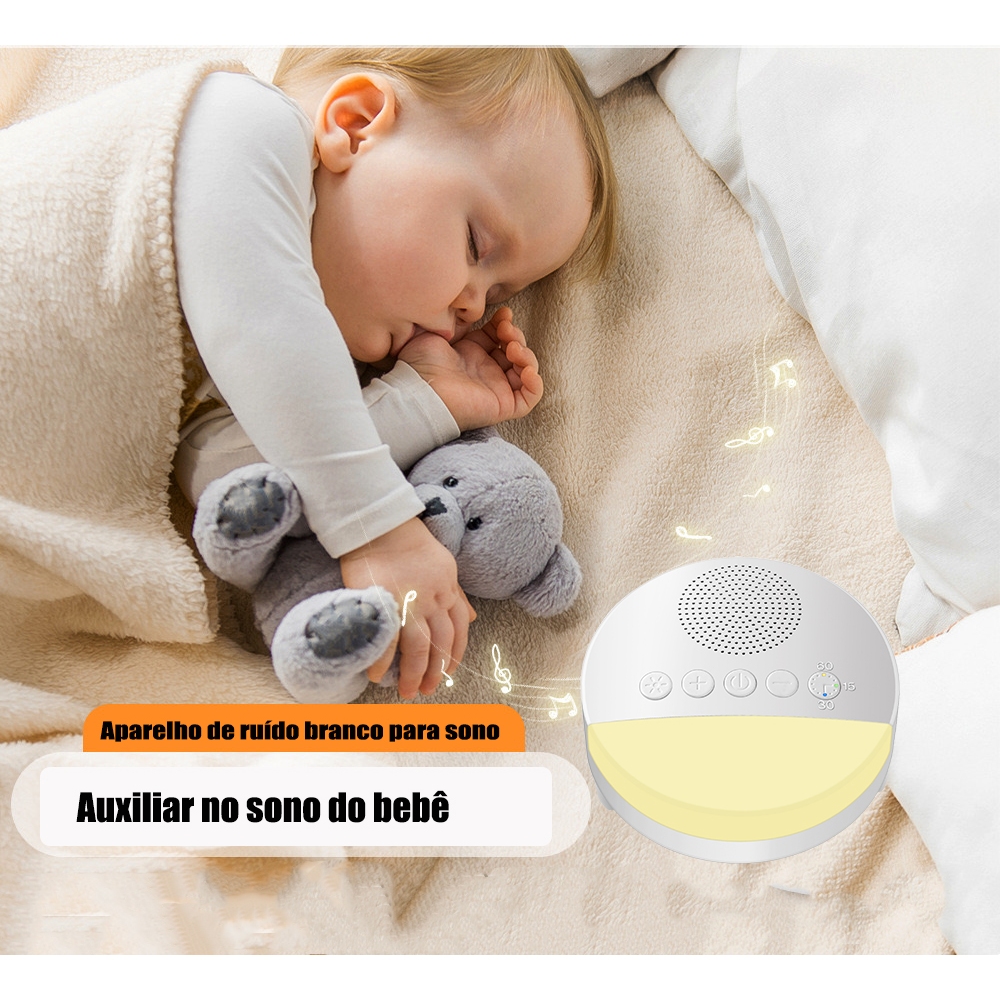 JOYBE Máquina de Ruído Branco – Leitor de Sons Noturnos para Sono do Bebê