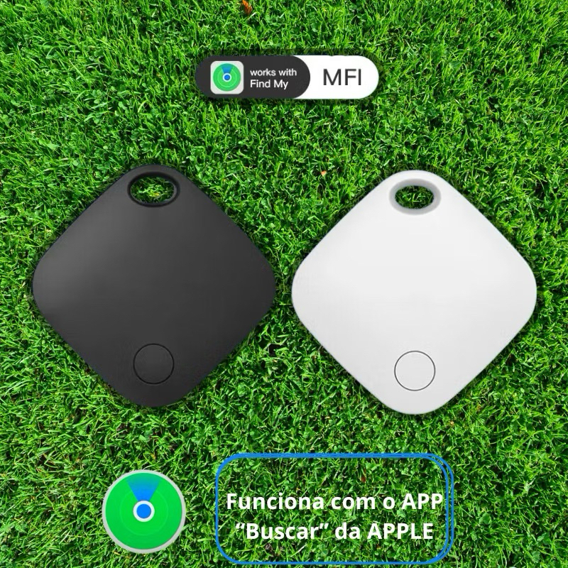Rastreador Localizador  AirTag MFI à Prova dágua IP67 Compatível app Buscar Smart Tag-envio imediato