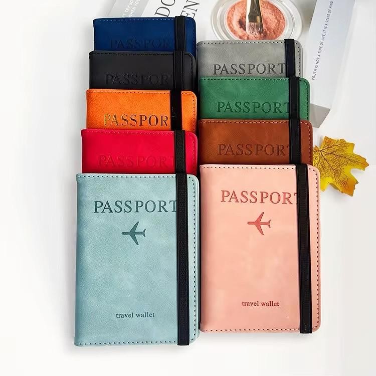 Carteira Para Passaporte Elegante Feminino E Mascu