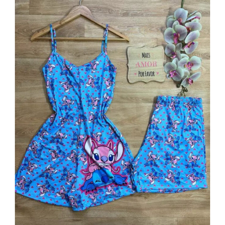 Conjunto Pijama Casal   Presente Perfeito
