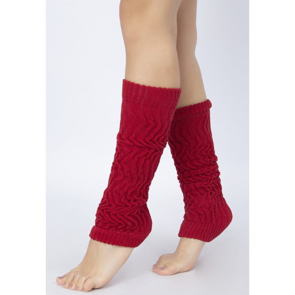 Promoção Polaina Fitness WLS Modas Sem Botão Lã Academia Aeróbica Meião Longo Treino Algodão