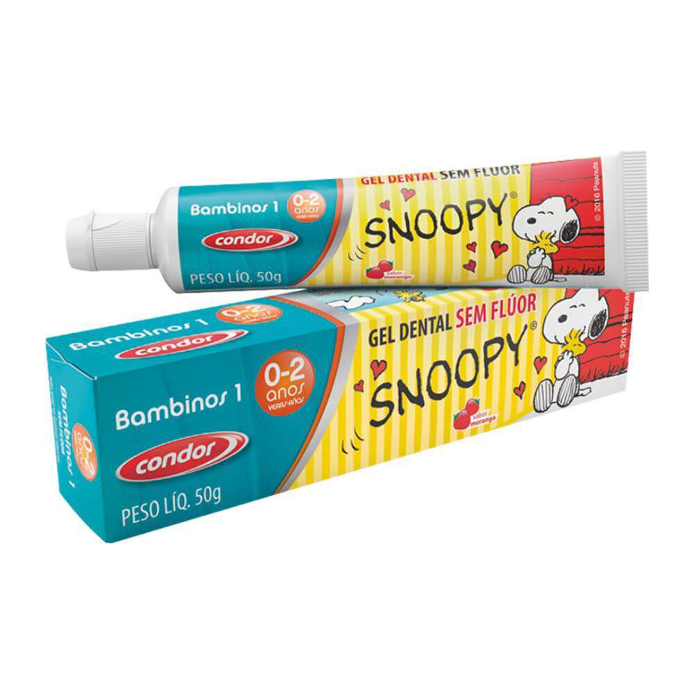 GEL DENTAL CONDOR S/ FLUOR – SNOOPY